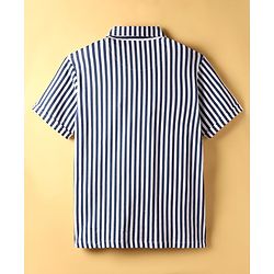 Pine Kids Marvel Cotton Woven Half Sleeves Shirt with Inner Tee  Spider Man Graphics - Multicolor