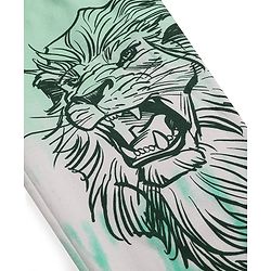 Pine Kids Disney 100% Cotton Full Length Lounge Pant With Lion King Graphics - Light Green