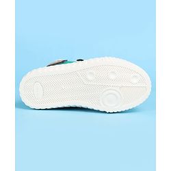 Pine Kids Lace Up Casual Shoes - Green & White