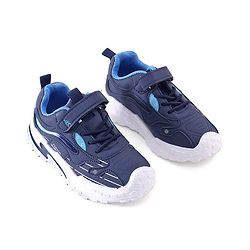 Pine Kids Sneaker Shoes With Velcro Closure & Tape Detailing - Beige