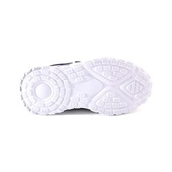 Pine Kids Sneaker Shoes With Velcro Closure & Tape Detailing - Beige