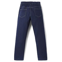 Pine Kids Denim Woven Full Length Solid Colour Jeans - Navy Blue