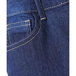 Pine Kids Denim Full Length Washed Jeans - Navy Blue