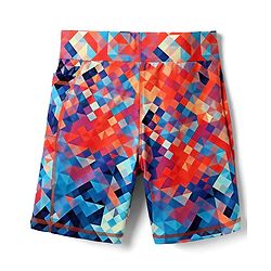Pine Active Knit Super Stretch Printed Cycling Shorts - Multicolor