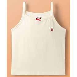 Pine Kids Cotton Elastane Knit Singlet Sleeves Solid Slips Pack of 3 (Color May Vary)