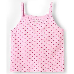 Pine Kids Cotton Elastane Knit Slips With Polka Dots & Heart Print Pack Of 3 - Pink Red & White
