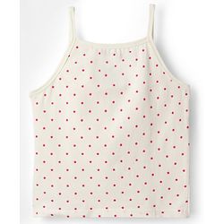 Pine Kids Cotton Elastane Knit Slips With Polka Dots & Heart Print Pack Of 3 - Pink Red & White