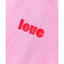 Pine Kids Cotton Elastane Knit Singlet Sleeves Love & Heart Printed Slips Pack of 3 (Color May Vary)