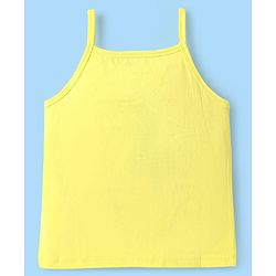 Pine Kids Cotton Elastane Knit Singlet Sleeves Sea Shells Printed Slips Pack of 3 (Color May Vary)