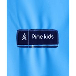 Pine Kids Marvel Full Sleeves Hooded Avengers Raincoat - Blue