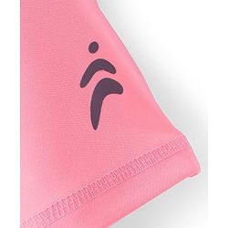 Pine Active Knit Super Stretch Skorts  with Brand Logo Print - Pink