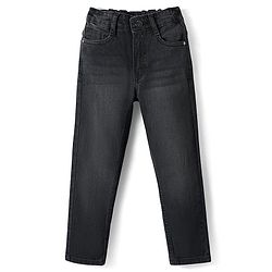 Pine Kids Denim Woven Full Length Washed Denim - Black
