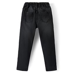 Pine Kids Denim Woven Full Length Washed Denim - Black