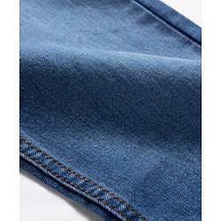 Pine Kids Denim Woven Full Length Washed Jeans - Blue