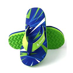 Pine Kids Printed Slip Ons Flip Flops - Blue