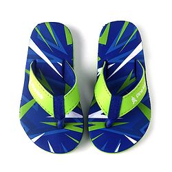 Pine Kids Printed Slip Ons Flip Flops - Blue