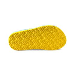 Pine Kids Slip On Flip Flops With Fruit & Floral Print - Yellow & Blue