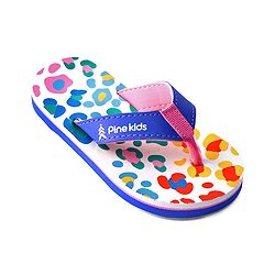 Pine Kids Slip On Printed Flip Flops - Multicolor