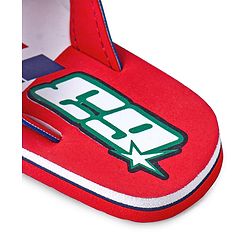 Pine Kids Slip On Flip Flops With Number Print - Red & Blue