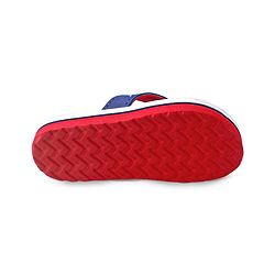 Pine Kids Slip On Flip Flops With Number Print - Red & Blue