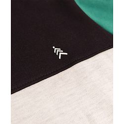 Pine Kids Cotton Knit Full Sleeves Solid Color Pullover Cut & Sew Sweatshirt - Mint