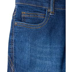 Pine Kids Denim Woven Full Length Washed Jeans - Navy Blue