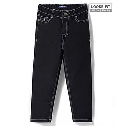 Pine Kids Denim Full Length Washed Jeans - Black