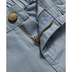 Pine Kids Cotton Woven Full Length Solid Coloured Trousers With Side Pockets - Light Blue