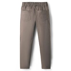 Pine Kids Cotton Woven Full Length Solid Coloured Trousers - Light Grey