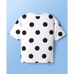 Pine Kids Marvel Single Jersey Knit Half Drop Shoulder Sleeves T-Shirt with Avengers Graphics - White