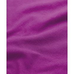 Pine Kids Cotton Knit Half Sleeves T-Shirt With Heart Print - Purple