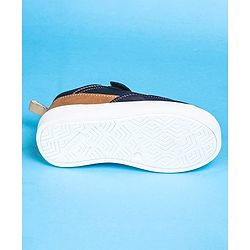 Pine Kids Casual Shoes with Velcro Closure - Navy Blue
