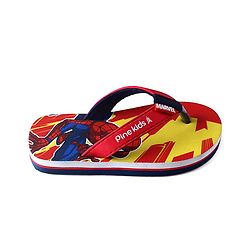 Pine Kids Marvel Slip On Flip Flops With Spider-Man Print - Red