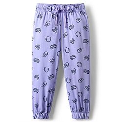 Pine Kids Single Jersey Knit Half Sleeves Co-ords Night Suit with Gaming Theme Print - Light Blue