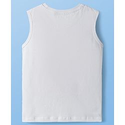 Pine Kids Cotton Woven Full Sleeves Solid Color Shirt With Text Printed T-Shirt - Light Red & White