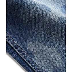 Pine Kids Denim Woven Full Length Washed Jeans - Navy Blue