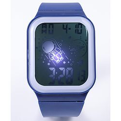 Pine Kids Solid Digital Watch Free Size - Navy Blue