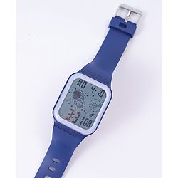 Pine Kids Solid Digital Watch Free Size - Navy Blue