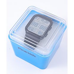 Pine Kids Solid Digital Watch Free Size - Black