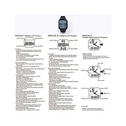 Pine Kids Solid Digital Watch Free Size - Black