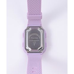 Pine Kids Solid Digital Watch Free Size - Purple