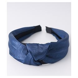 Pine Kids Free Size Hair Band with Knot Detailing - Navy Blue