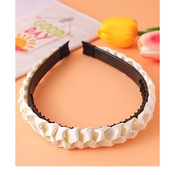 Pine Kids Braid Shape Hair Band - Beige