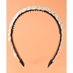 Pine Kids Braid Shape Hair Band - Beige