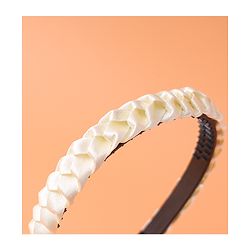 Pine Kids Braid Shape Hair Band - Beige