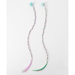 Pine Kids Hair Extensions Free Size Pack of 3 - Multicolor