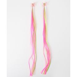 Pine Kids Hair Extensions Free Size Pack of 3 - Multicolor