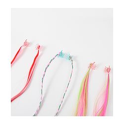 Pine Kids Hair Extensions Free Size Pack of 3 - Multicolor