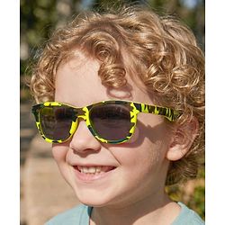 Pine Kids Sunglasses with Solid Nose Pad - Yellow