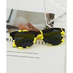 Pine Kids Sunglasses with Solid Nose Pad - Yellow
